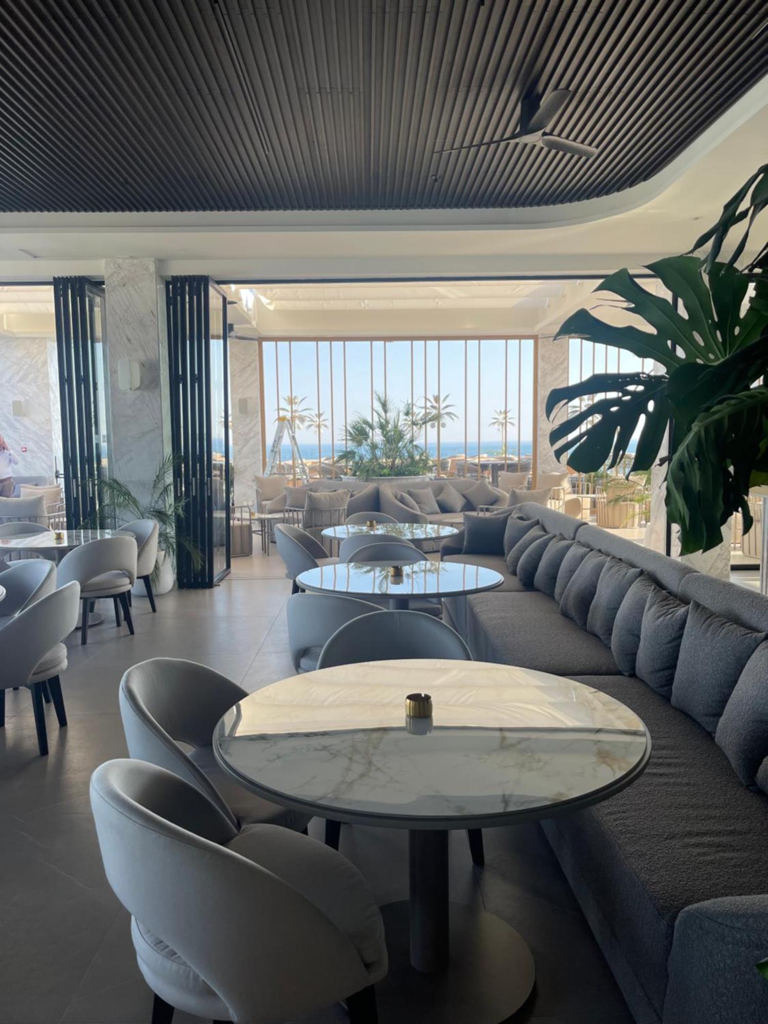 Adams Beach Hotel & Spa (Adults Only) Ayia Napa Bagian luar foto The Sky Bar